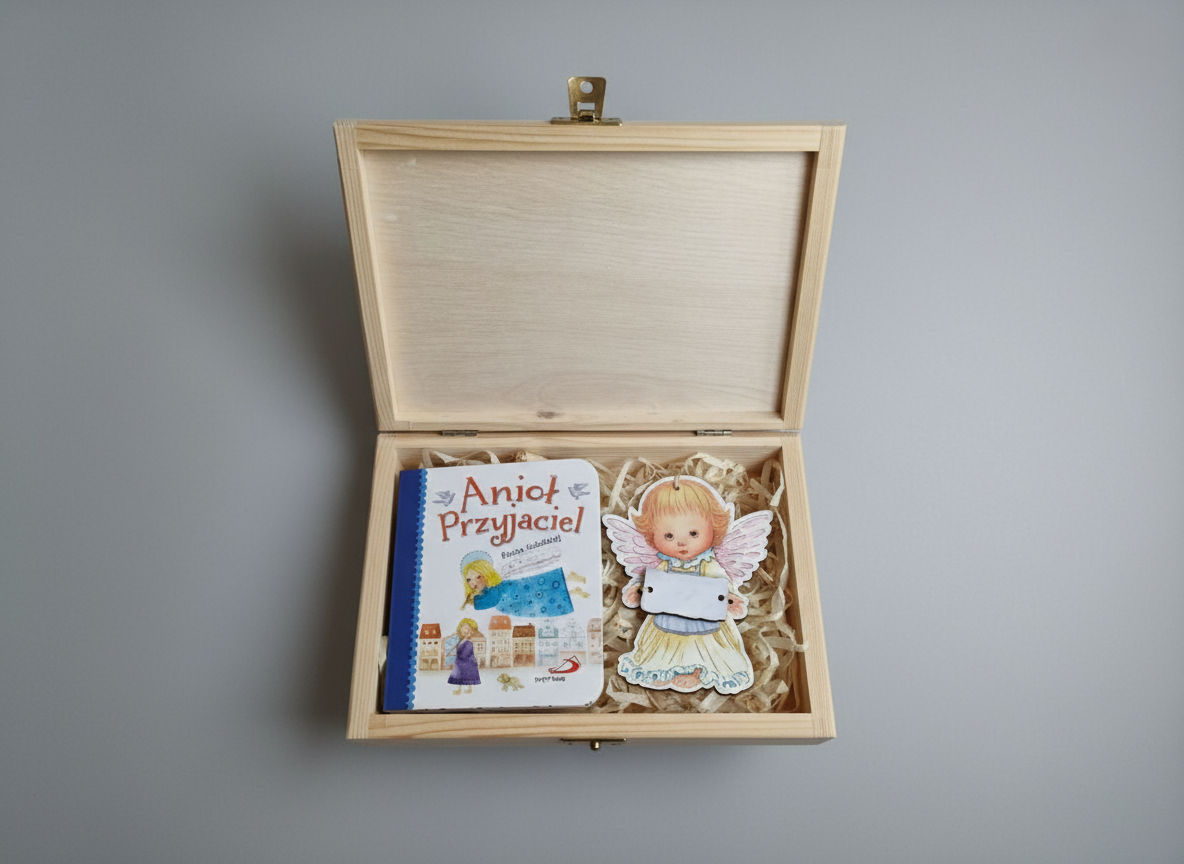 Zestaw dla Noworodka MamyBobasy – Dla Ciebie Aniołku – Idealny Prezent Świąteczny