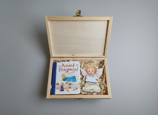 Zestaw dla Noworodka MamyBobasy – Dla Ciebie Aniołku – Idealny Prezent Świąteczny