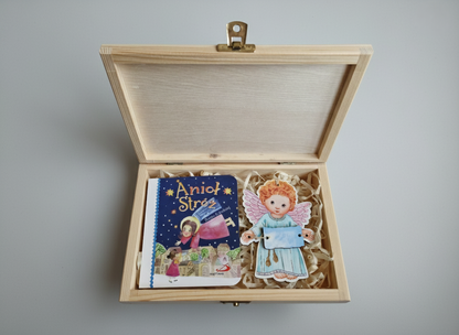 Zestaw dla Noworodka MamyBobasy – Dla Ciebie Aniołku – Idealny Prezent Świąteczny