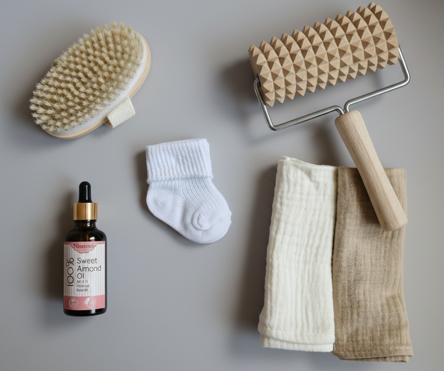 Zestaw dla Mamy i Noworodka MamyBobasy – Czekamy, Maluszku MEDIUM– Idealny Prezent Świąteczny